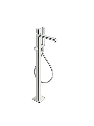 Floor mounted bath mixer