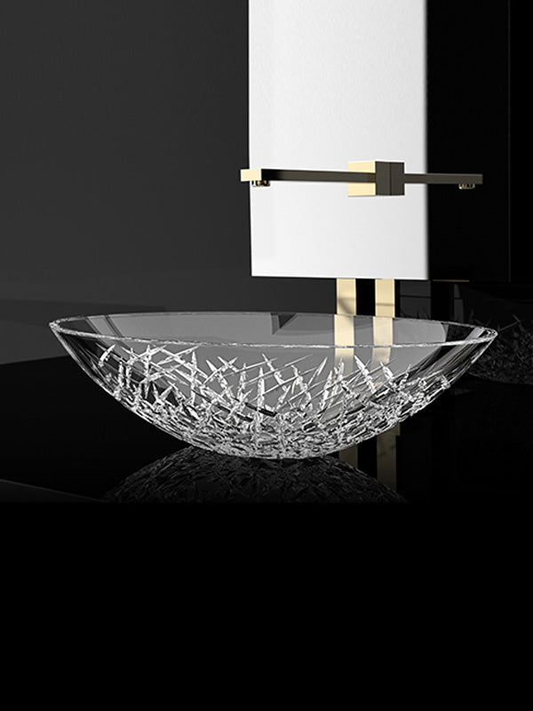 Countertop washbasin, oval