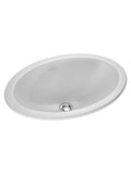 Built-in washbasin, oval