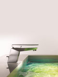 Single-lever basin mixer with pop-up waste