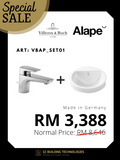 VBAP_SET01 - Basin Mixer & Washbasin