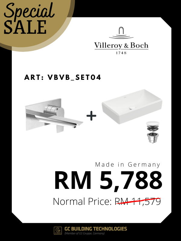 VBVB_SET04 - Basin Mixer & Washbasin