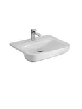 Semi-recessed washbasin, 555 x 450mm