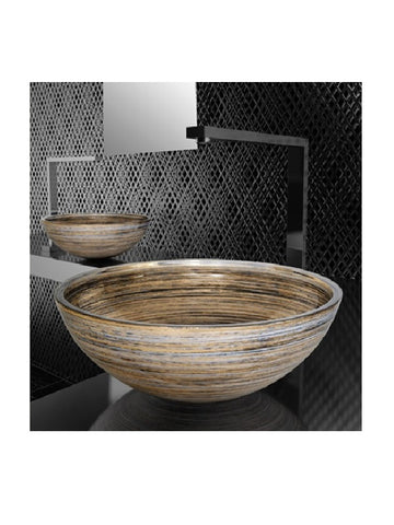 Countertop washbasin, round