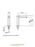 Tara.Logic BMX Set - Surface-mounted washbasin with basin mixer set