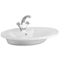 Surface-mounted washbasin, 750mm x 520mm